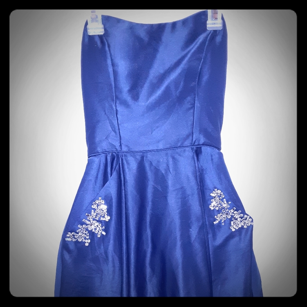 Navy Blue Cocktail Dress
